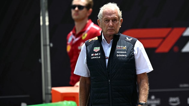 Red-Bull-Motorsportberater Dr. Helmut Marko in Monaco.