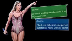 Vor dem geplanten Anschlag auf ein Taylor-Swift-Konzert in Wien hat der Hauptverdächtige viel gechattet – auch mit einer jungen Frau, mit der er gemeinsam einen Märtyrertod sterben wollte. (Bild: Krone KREATIV/zVg, APA picturedesk)