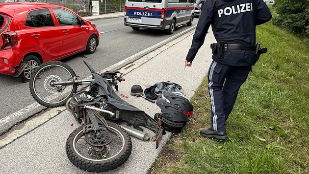 In Vomp ereignete sich der schwere Unfall.