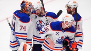 Jubel bei den Oilers (Bild: AP/LM Otero)