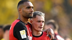 Ein Duo verlässt Leverkusen: Jonathan Tah (li.) und Florian Wirtz (Bild: GEPA)