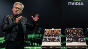 Nvidia-Chef Jensen Huang auf der Computermesse Computex in Taiwan: Für den Chipkonzern ist der KI-Boom ein Bombengeschäft. (Bild: AFP/I-HWA CHENG)