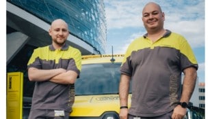 Matthias Krumpholz (l.) und Jordan Simeonovic (r.) haben sich bei der heimischen Qualifikation ...