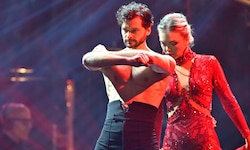 Bei der Finalshow gab das spätere Siegerduo Aaron Karl und Katya Mizera noch einmal alles – und ...