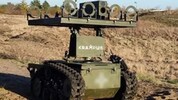 Der Krampus-Roboter ohne seine Bewaffnung: vier RPV-16-Aerosolbombenwerfer