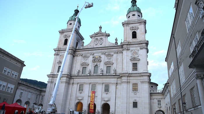 Am Dom ging es hoch hinaus.