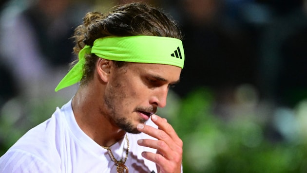 Alexander Zverev erlebte einen Schreckmoment im Flugzeug. 