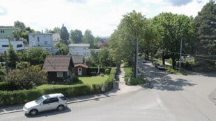 Viel Grün, aber auch viel Verunsicherung – das Grätezl an der Ameisbachzeile.