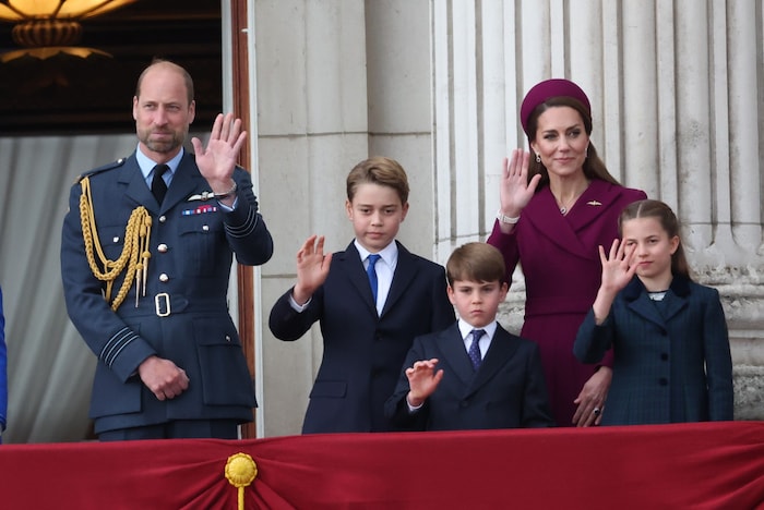 Prinz William und Prinzessin Kate mit ihren Kindern George, Louis und Charlotte 