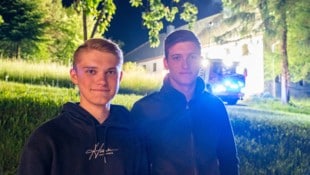 Jakob Hebesberger (l.) und Paul Ganzenhuber (Bild: TEAM FOTOKERSCHI)