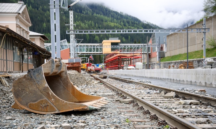 Die Bahnstrecke im Gasteinertal ist noch bis inklusive 13. Juli gesperrt.