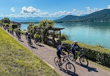 Radeln am Wörthersee ist immer ein Erlebnis – besonders bei Velovista. (Bild: Wallner Hannes)