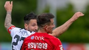 Bregenz-Kapitän Sebastian Dirnberger traf erst ins gegnerische, dann ins eigene Tor. (Bild: GEPA)