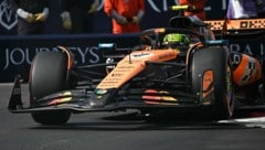 Lando Norris holt sich die Pole-Position in Monaco.