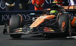 Lando Norris holt sich die Pole-Position in Monaco.