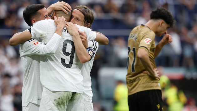 Kylian Mbappe sorgte mit seinem Doppelpack für die perfekte Abschiedsparty.