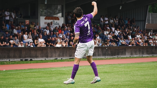 Milos Savic war gegen Röthis einer der stärksten Austrianer.