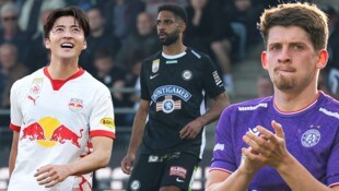Salzburg, Sturm und Austria wollen sich international beweisen. (Bild: GEPA)
