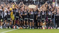 Sturm ist Meister 2025. Der Teller bleibt in Graz.