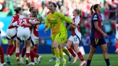 Die Frauen-Mannschaft des FC Arsenal gewann erstmals die Champions League.