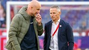 Die Salzburg-Bosse Rouven SChröder (li.) und Stephan Reiter