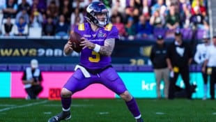 Vikings-Quarterback Ben Holmes