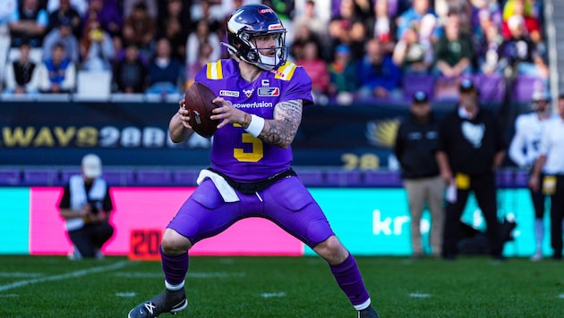 Vikings-Quarterback Ben Holmes