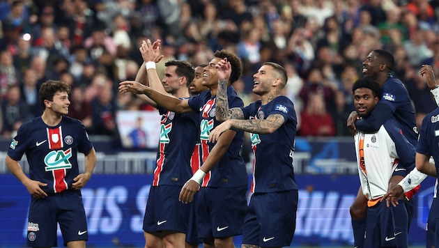 PSG ist französischer Cupsieger.