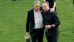 Sturm-Präsident Christian Jauk (li.) und Geschäftsführer Wirtschaft Thomas Tebbich