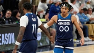 Jubel bei den Timberwolves.
