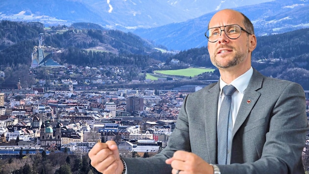 Mario Gerber lässt sich am Montag zum ÖVP-Obmann von Innsbruck wählen. Er ist der einzige Kandidat.