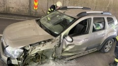 Dieser Wagen wird wohl nicht mehr zu reparieren sein.