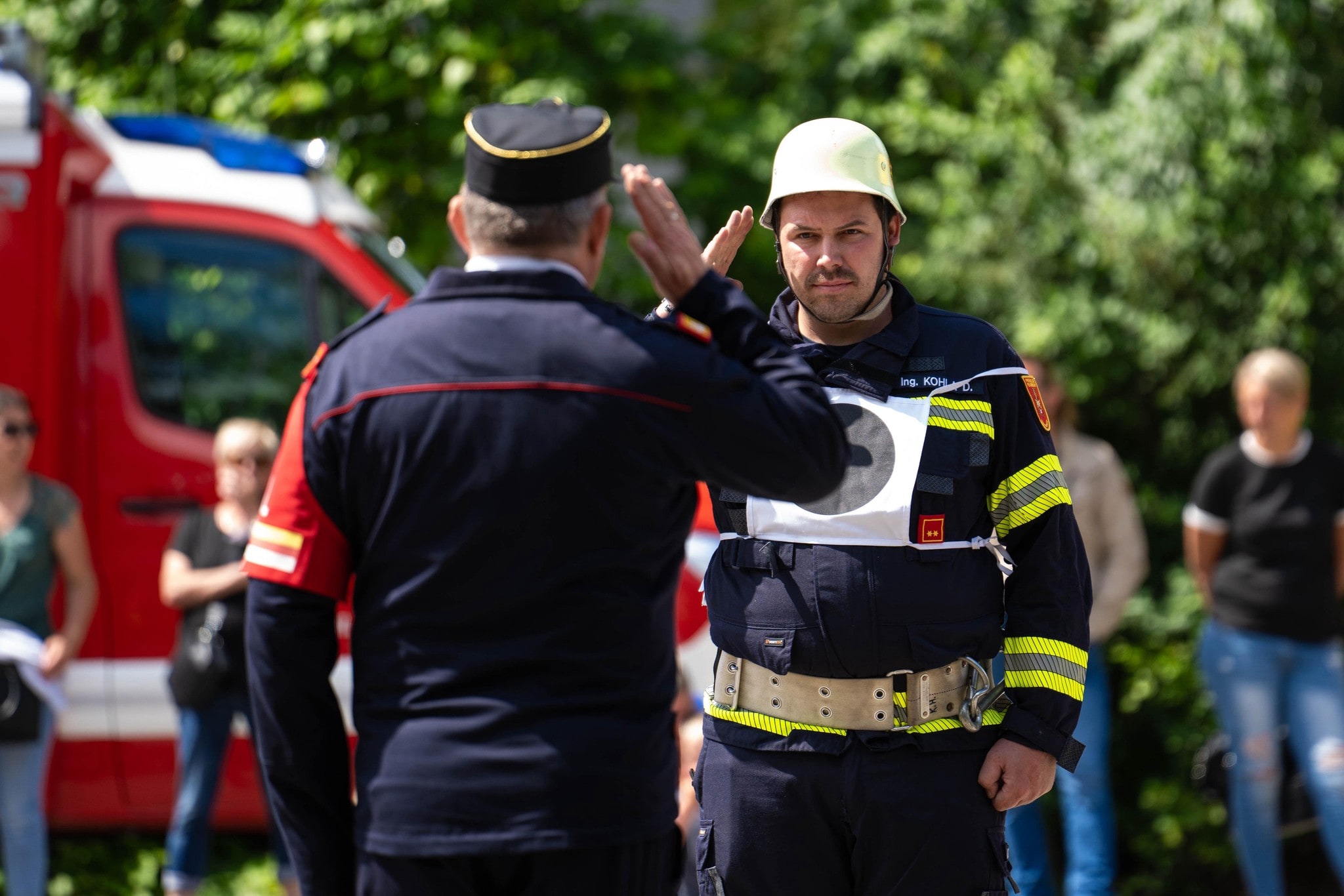 Ordnung muss sein und die zeigt sich auch in den offiziellen Umgangsformen. (Bild: ÖA Team Klagenfurt) Ordnung muss sein und die zeigt sich auch in den offiziellen Umgangsformen. (Bild: ÖA Team Klagenfurt)