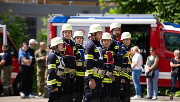 Die FF Kalvarienberg, die ihr Rüsthaus in der Feldkirchner Straße in Klagenfurt hat, hat den Leistungsbewerb ausgerichtet. (Bild: ÖA Team Klagenfurt)