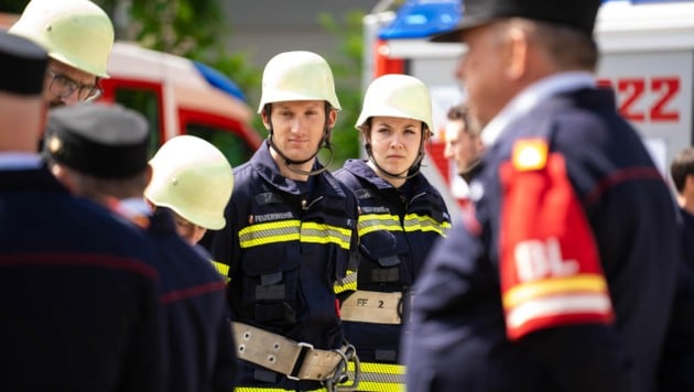 Wer Hirn hat, schützt es: Kein Einsatz ohne Helm, kein Bewerb ohne Helm. (Bild: ÖA Team Klagenfurt)