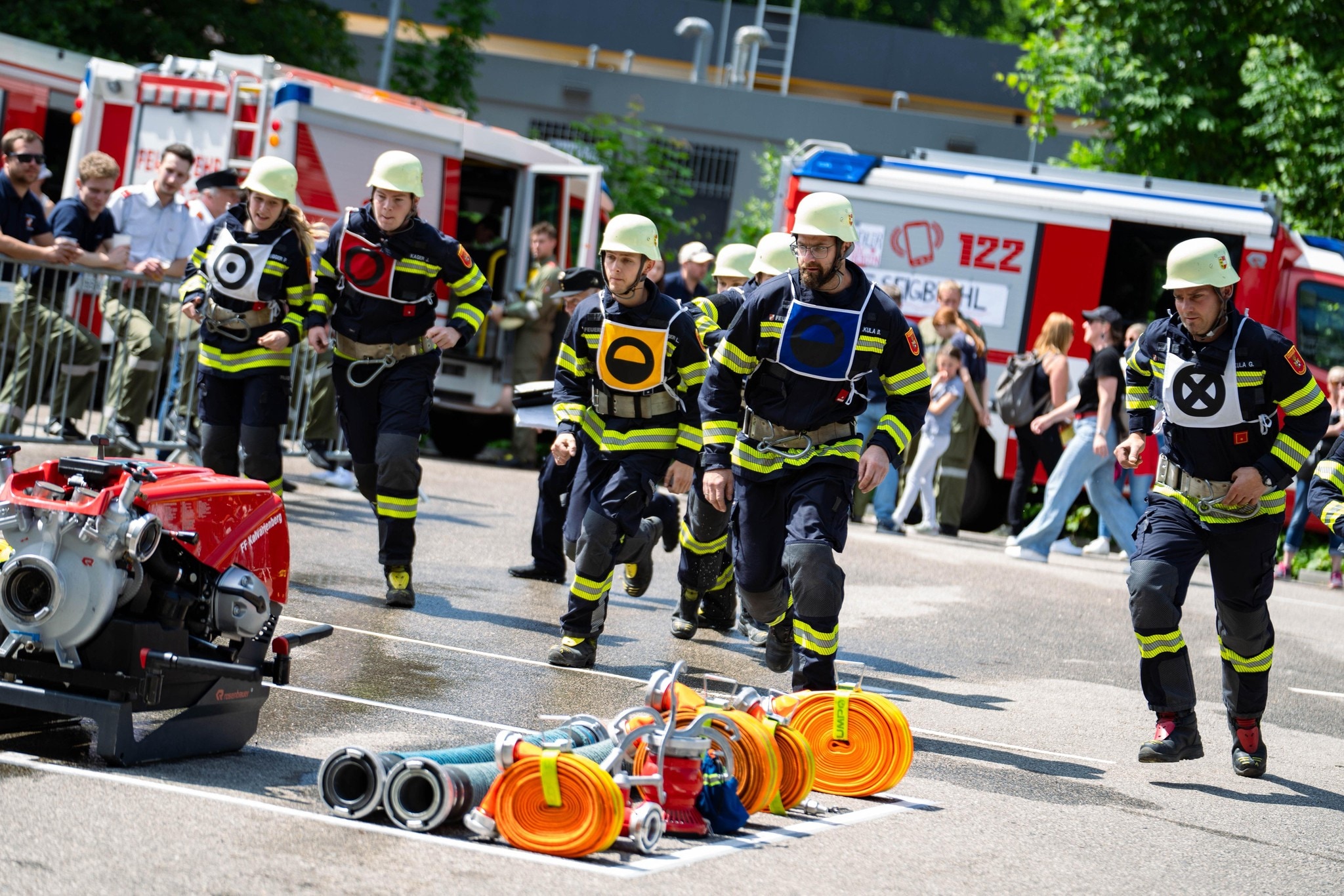 Jeder Handgriff muss sitzen – und die Zeit stimmen. (Bild: ÖA Team Klagenfurt) Jeder Handgriff muss sitzen – und die Zeit stimmen. (Bild: ÖA Team Klagenfurt)