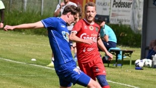 Ben Brandstätter (li.) und der FC Lurnfeld unterlagen dem SV Rapid Lienz (Bild: Sobe Hermann)