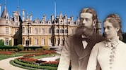 Albert Rothschild, Chef des Wiener Zweiges des Hauses Rothschild und seine Frau Bettina. Im ...