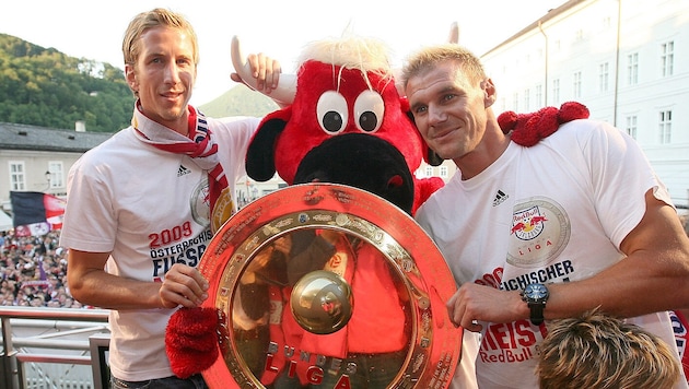 Marc Janko (li.) und Alexander Zickler