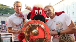 Marc Janko (li.) und Alexander Zickler (Bild: Tröster Andreas)