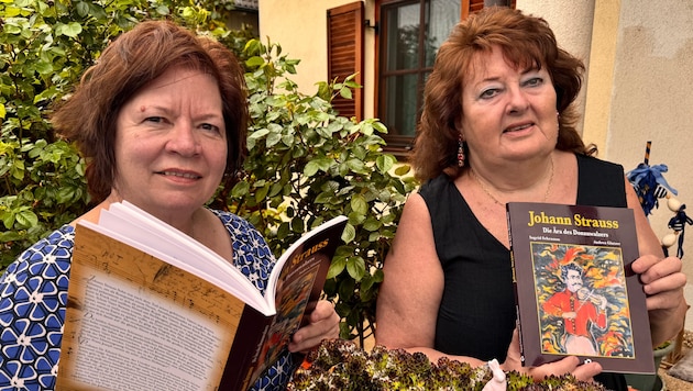 Die Autorinnen Andrea Glatzer (li.) und Ingrid Schramm stellen am Dienstag ihr Buch über Johann Strauss und die Ära des Donauwalzers im Wiener Musikverein vor.