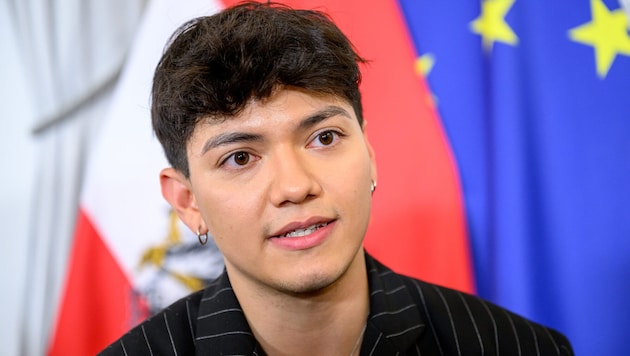 Unser ESC-Sieger JJ musste die Weihnachtsfeiertage im Spital verbringen.