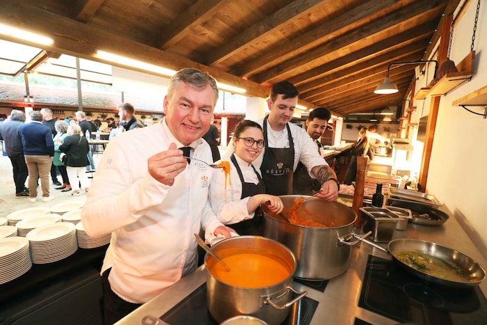 Toni Mörwald und sein Team sorgten für köstliche Kreationen.