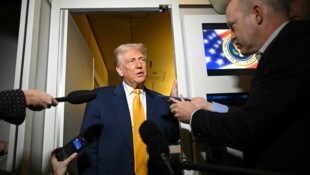 US-Präsident Donald Trump hat sich verärgert über Kremlchef Putin geäußert: „Ich bin nicht ...