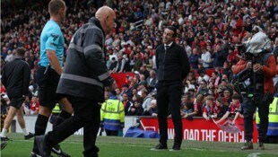 Aston-Villa-Cheftrainer Unai Emery knöpfte sich nach dem Spiel Schiedsrichter Thomas Bramall ...