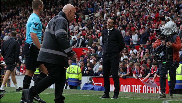 Aston-Villa-Cheftrainer Unai Emery knöpfte sich nach dem Spiel Schiedsrichter Thomas Bramall vor.