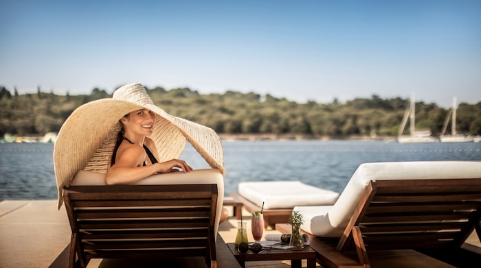 Rovinj, Mulini Beach