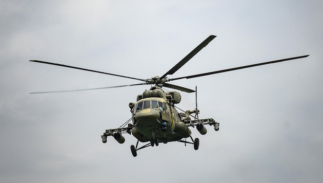 Ein Mi-17 Hubschrauber der russischen Luftwaffe (Symbolfoto)