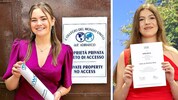Glückwunsch! Prinzessin Ariane und Prinzessin Sofía halten stolz ihre Diplome in den Händen – ...