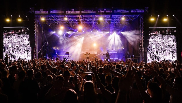 Tolle Stimmung am großen Südsteirerfest!